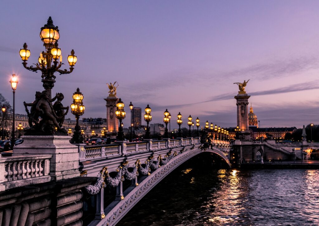 Parisian bridge Paris, France, Europe