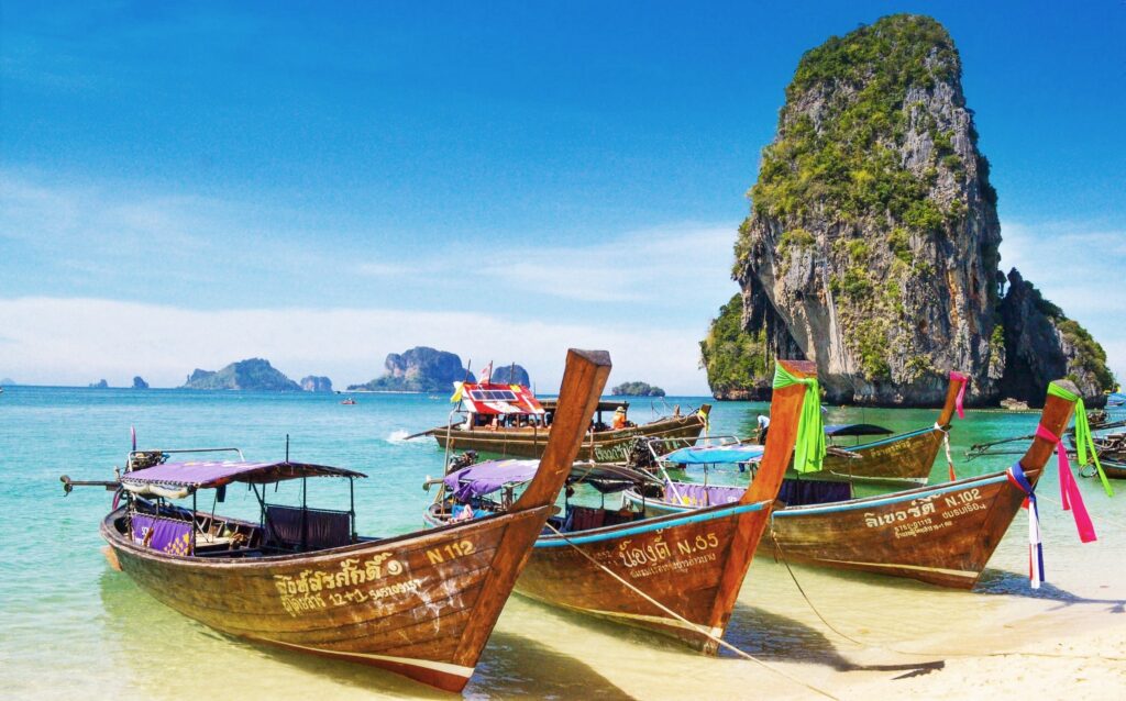 Phra Nang Beach, Krabi, Thailand, Asia