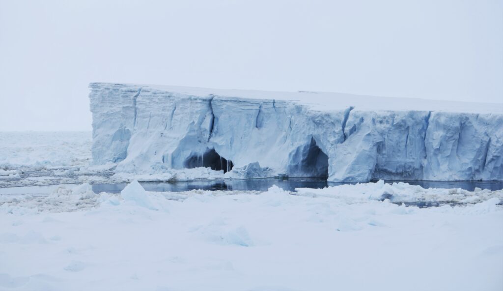 Ice shelf Ross Sea, Antarctica