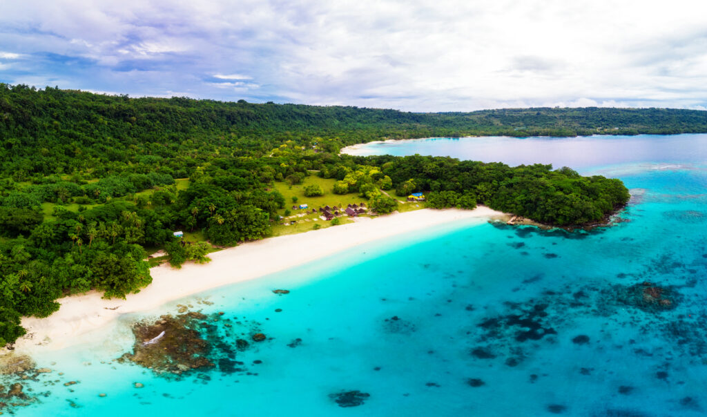 Champagne Beach, Espiritu Santo island, Vanuatu